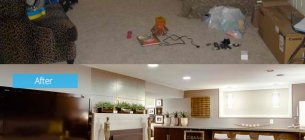 23 Inspirasi Renovasi Interior Rumah Sebelum Dan Sesudah